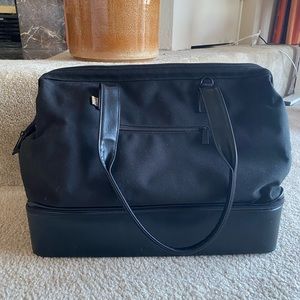 Beis Black Weekender Bag